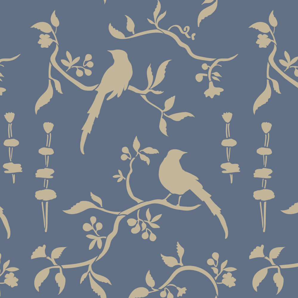 Șablon Annie Sloan Chinoiserie Birds - imagine 3