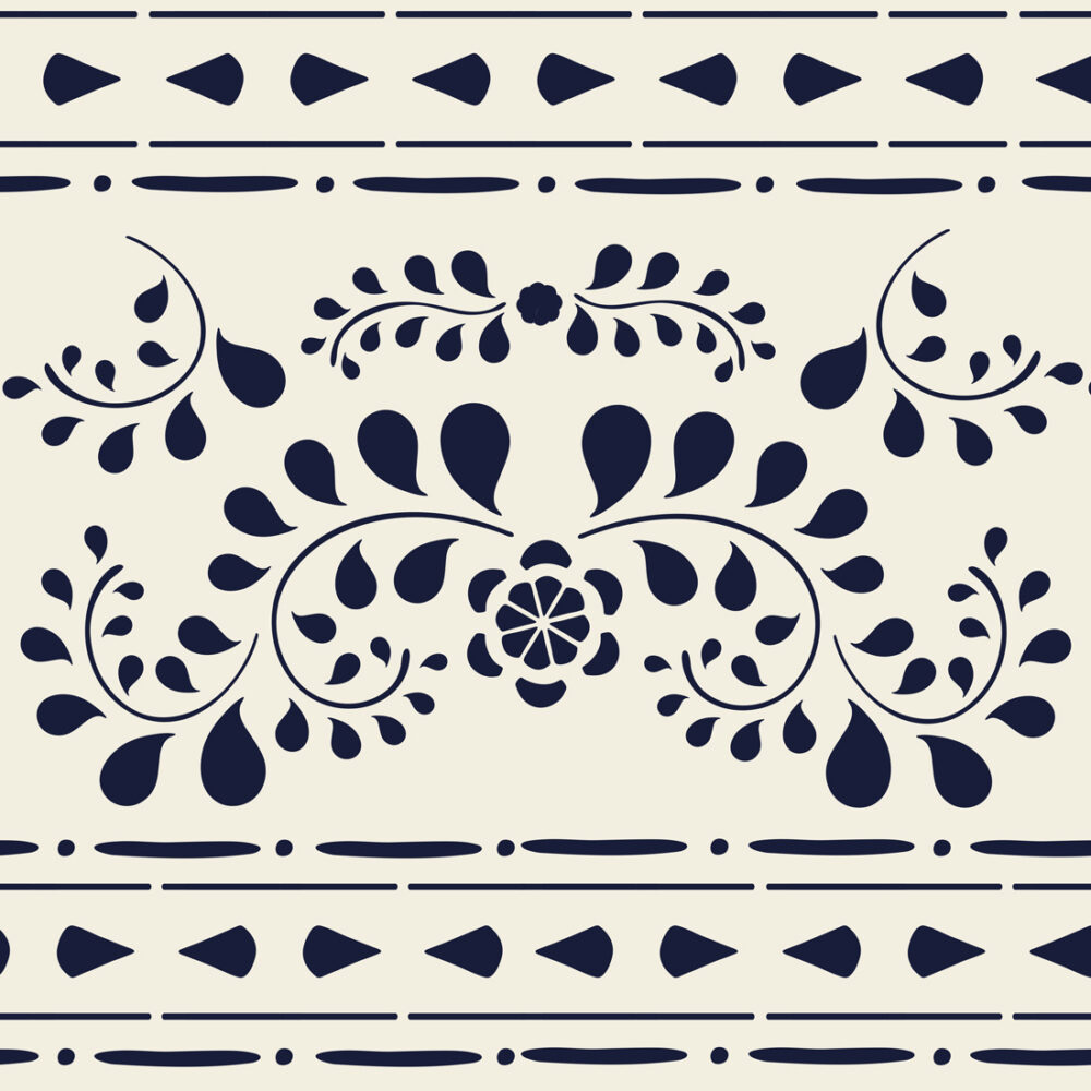 Șablon Annie Sloan Faux Bone Inlay - imagine 4
