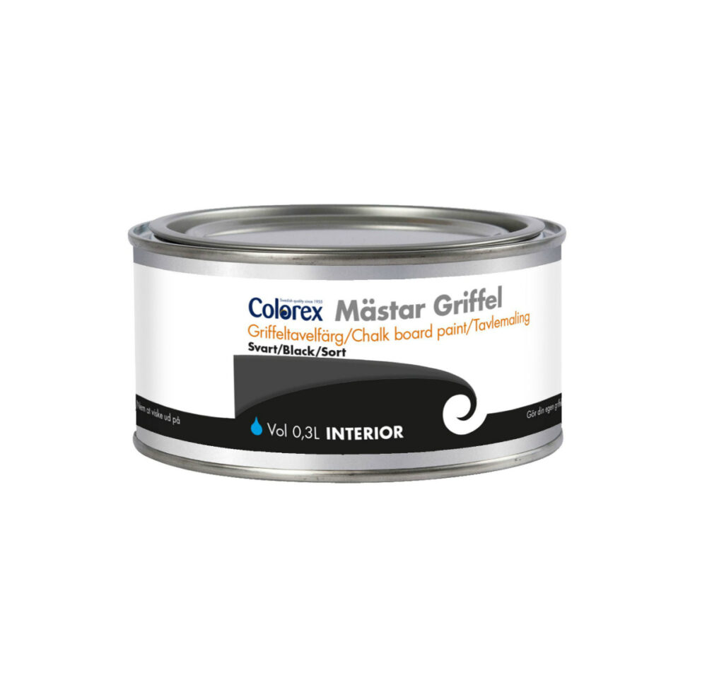 Colorex Master Griffel – vopsea de tablă școlară – neagră
