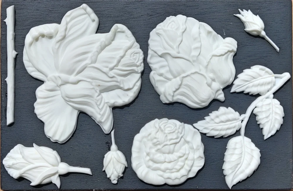 Roses – mulaj decorativ IOD, modele trandafir - imagine 2
