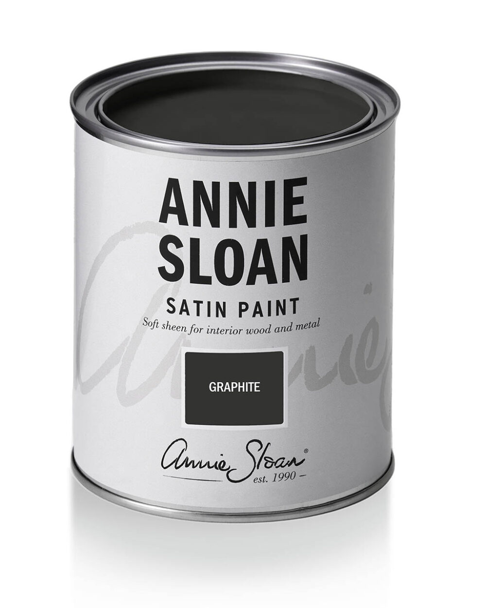 Annie Sloan Satin Paint – Graphite - imagine 4