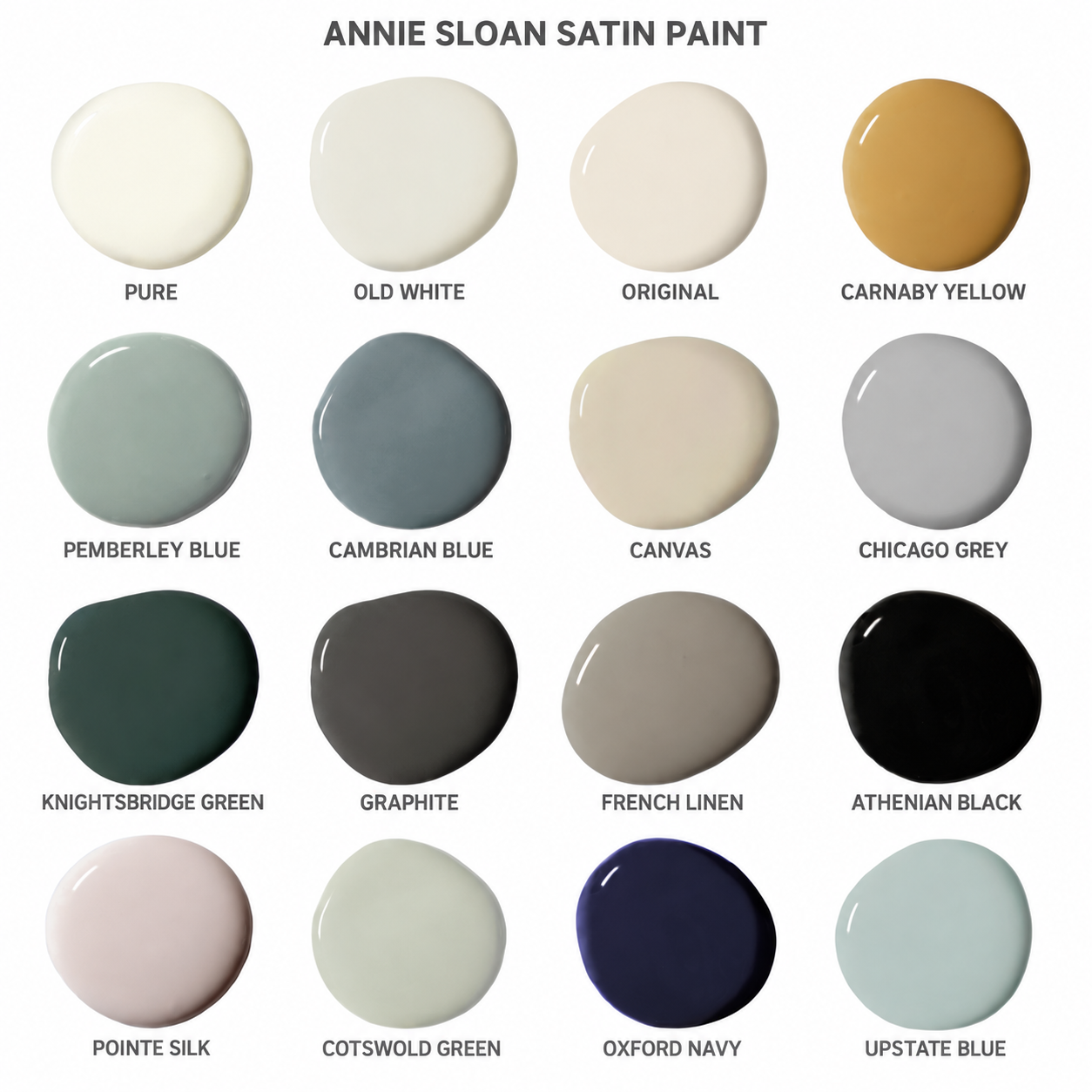 Annie Sloan Satin Paint – Knightsbridge Green - Vopsea pentru mobila - 750 ml - imagine 8