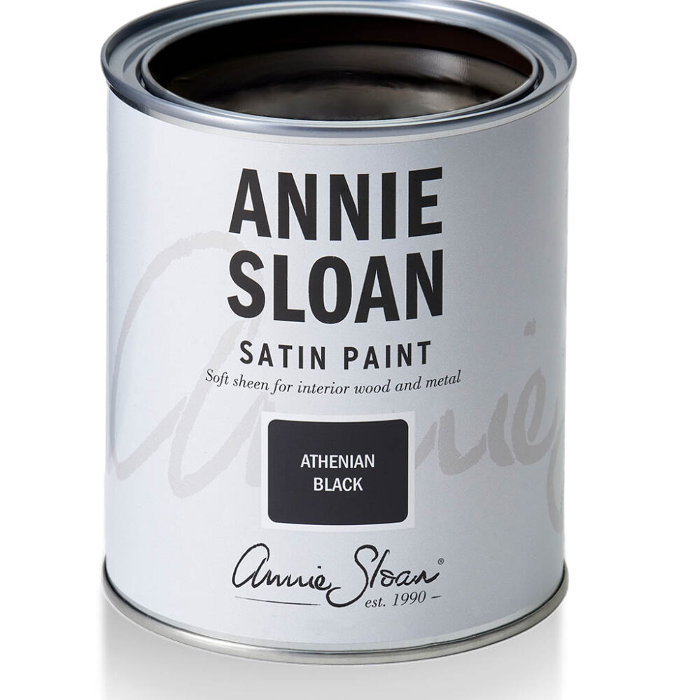 vopsea pentru mobila annie sloan satin paint atenian Black 750 ml