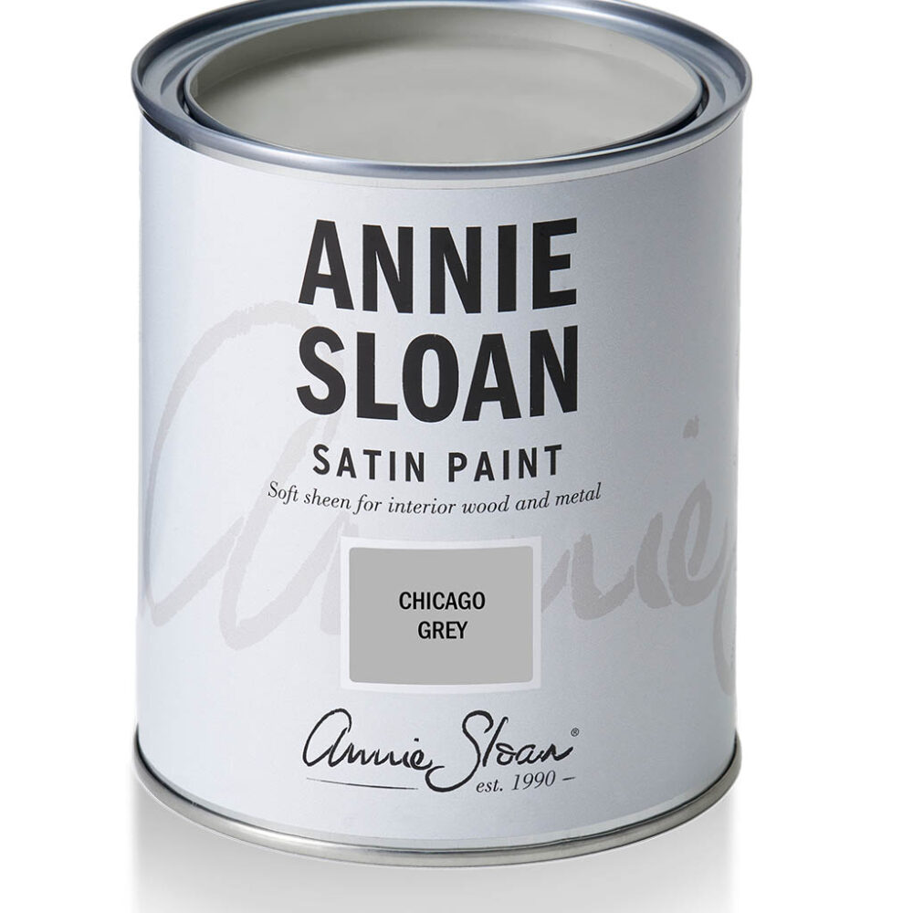 vopsea pentru mobila annie sloan satin paint 750 ml Chicago Grey