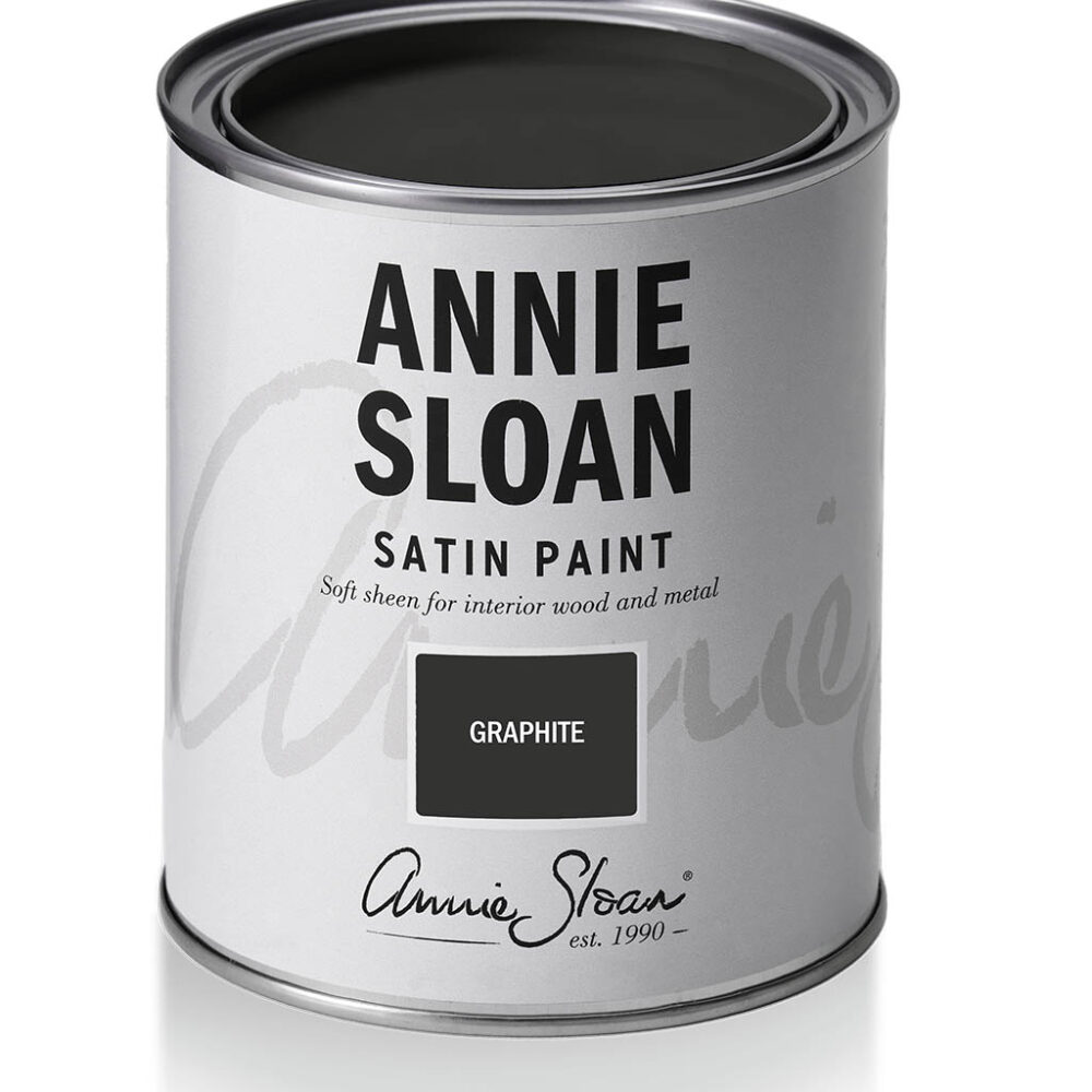 vopsea pentru mobila annie sloan satin paint graphite 750 ml