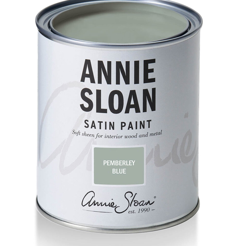 vopsea pentru mobila annie sloan satin paint pemberley blue 750 ml