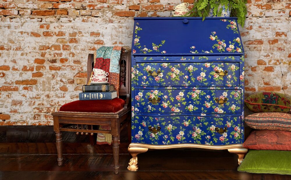 Rose Chintz – Paint Inlay set de 8 pagini A3 - imagine 2