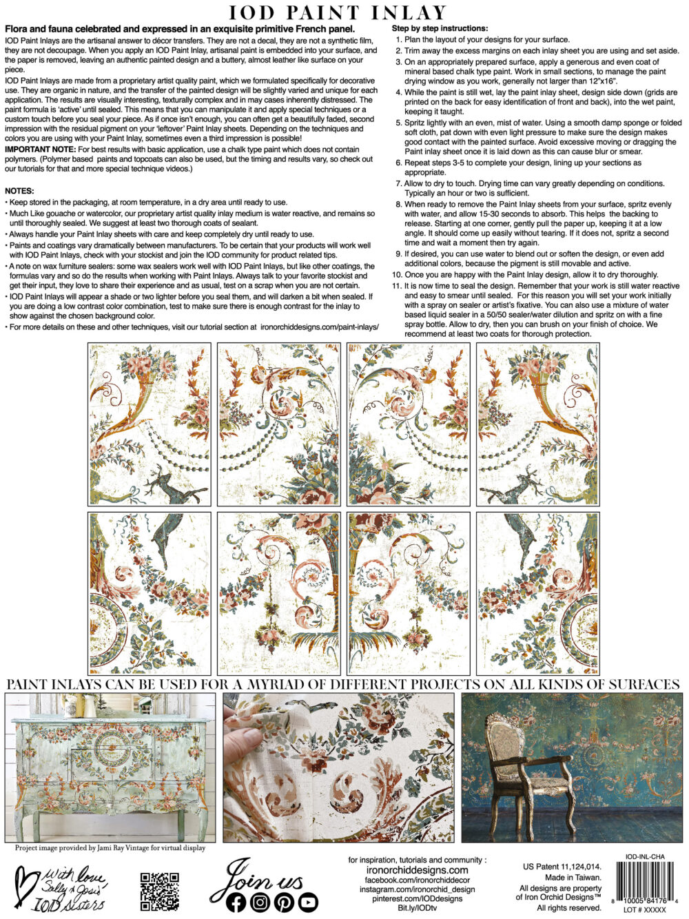 Chateau – Paint Inlay – set 8 pagini A3 – Nou - imagine 4