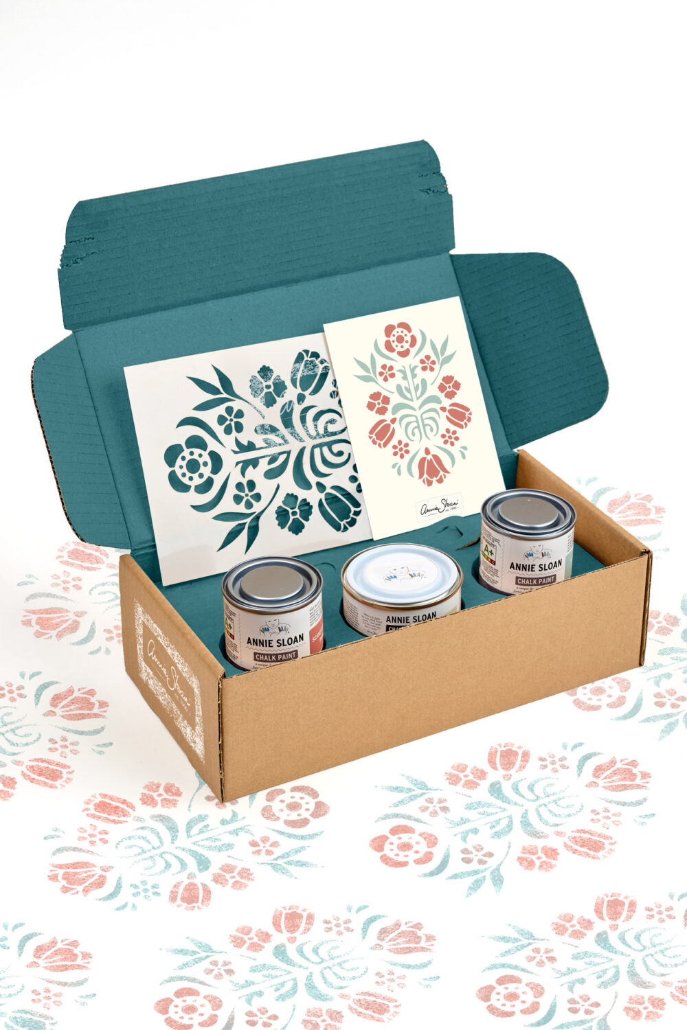 Annie Sloan Kit cadou – Scandinavian Stencil (ediție limitată)