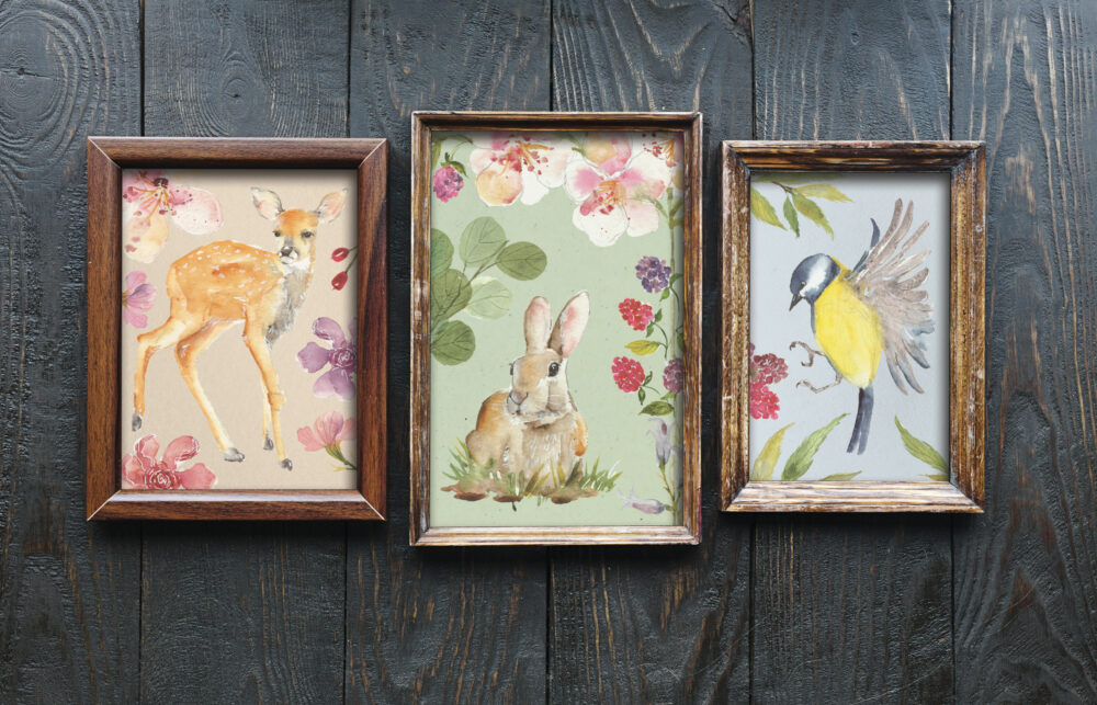 Whispering Willow transfer decorativ – set de 8 pagini A3 - imagine 4