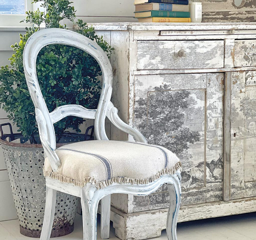 SUMMER VILLA – IOD Paint Inlay – set 8 pagini A3 – NOU!! - imagine 11