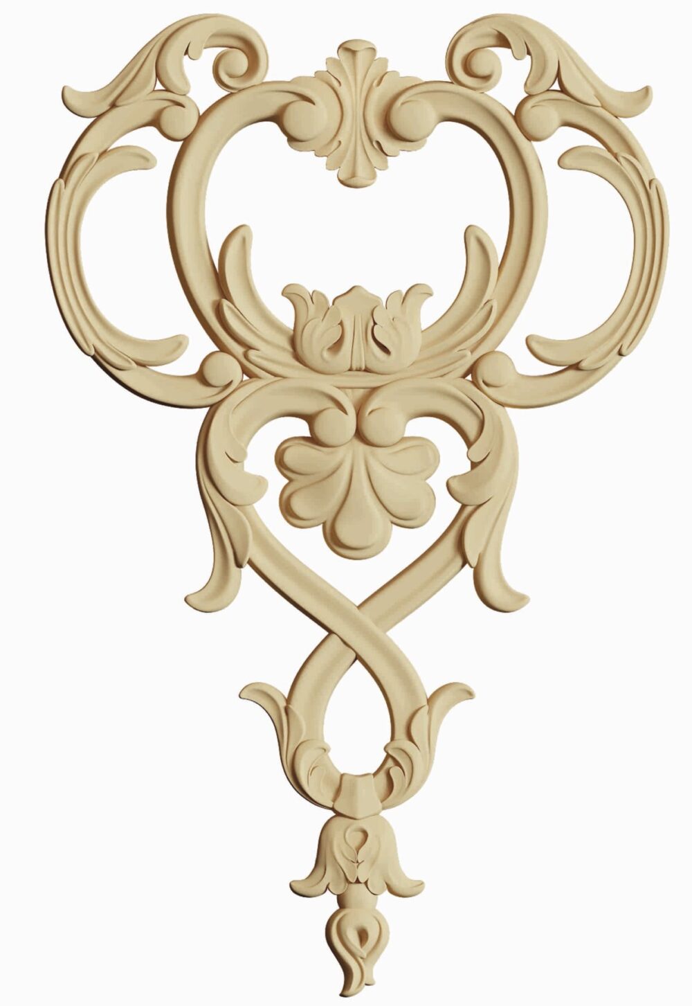 Ornament din lemn termoflexibil -  DC30115 - 20*11,5*1,1 cm