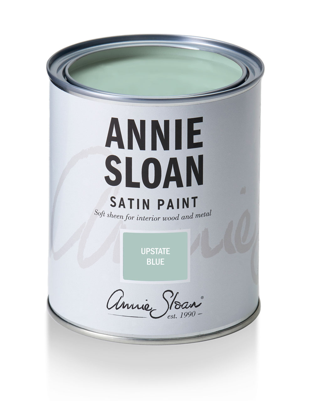 annie sloan satin paint nuanta upstate blue