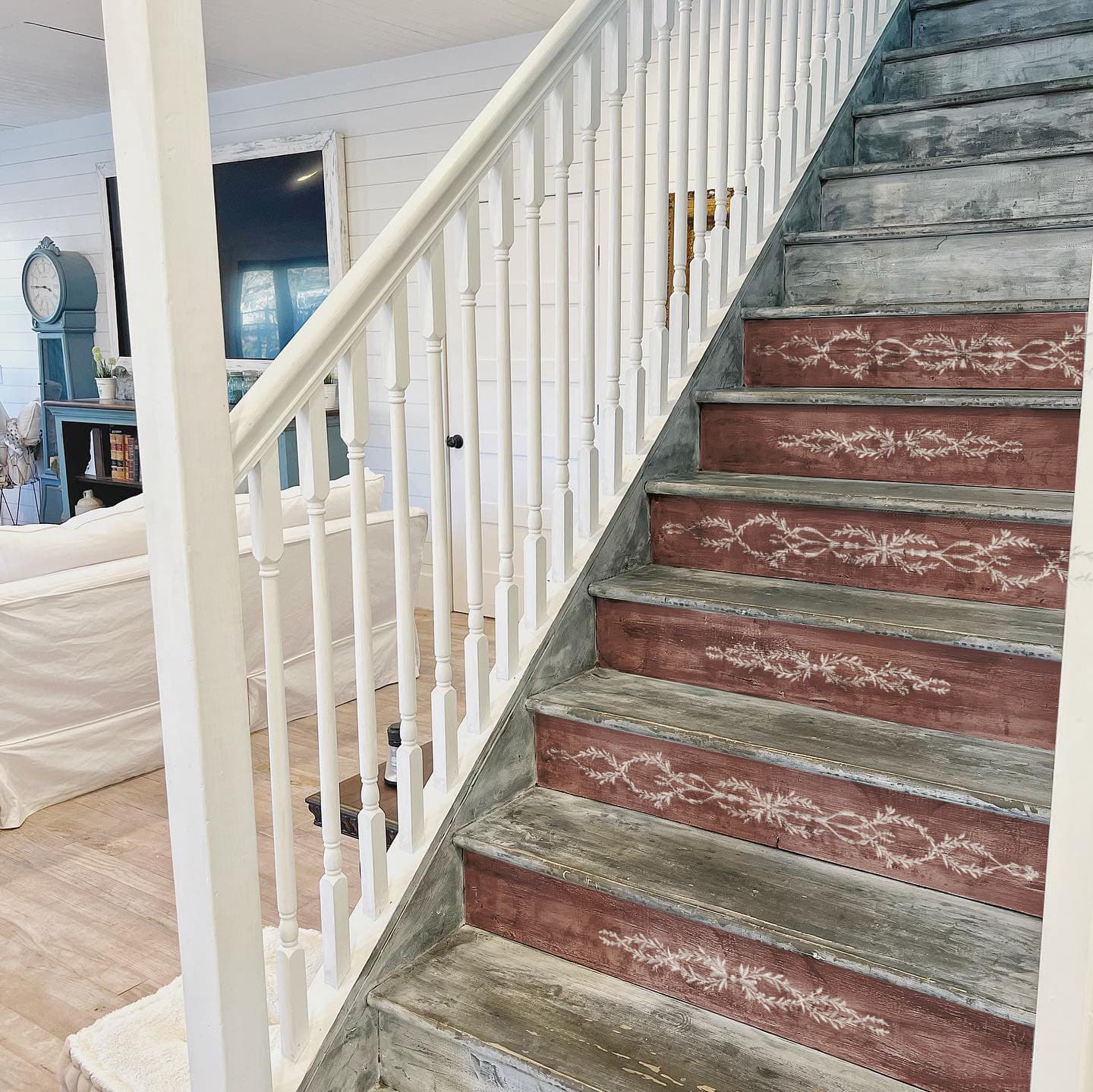 Trompe l’oeil Laurel – IOD Paint Inlay – set 4 pagini A3 – Nou - imagine 2