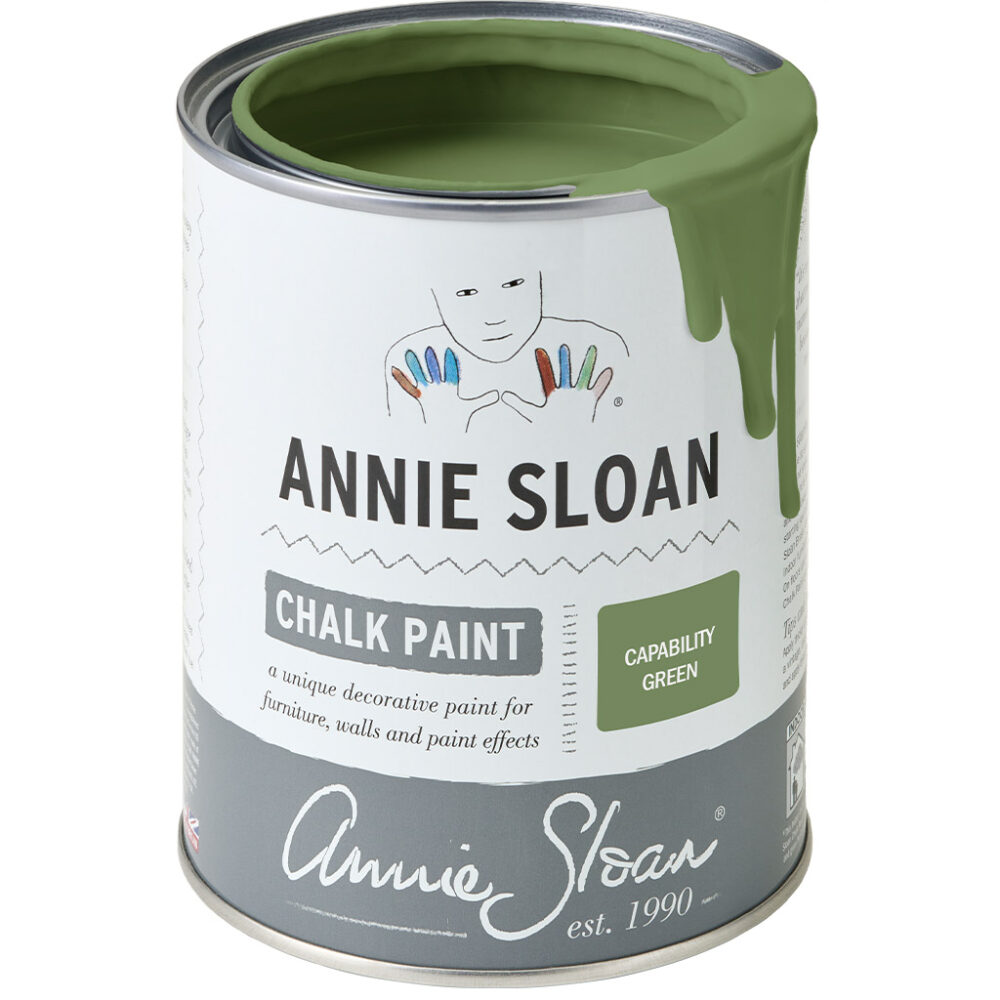 Annie Sloan chalk paint capability green