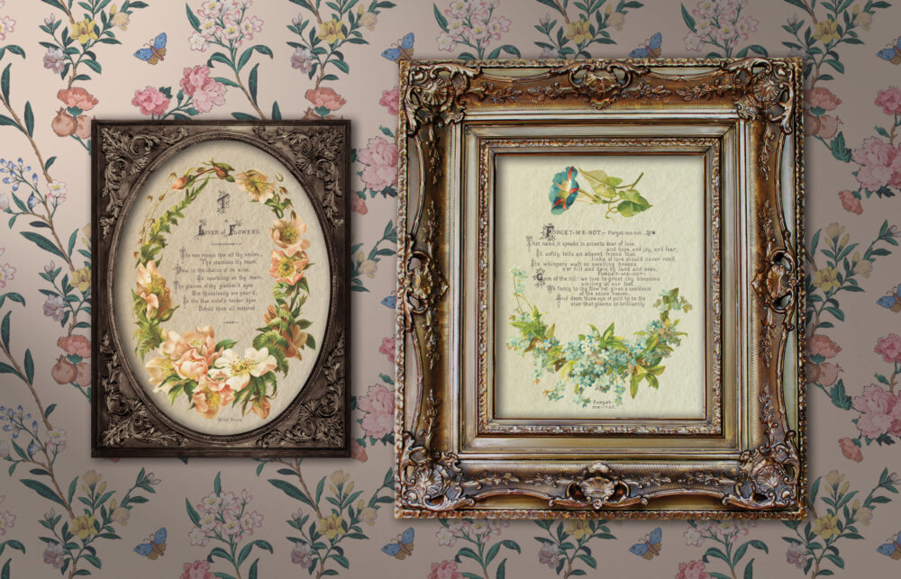 Lover of Flowers – transfer decorativ – set de 8 pagini A4 - imagine 11