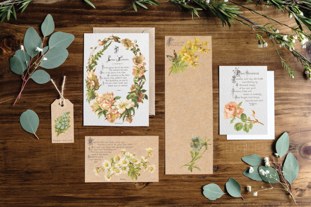 Lover of Flowers – transfer decorativ – set de 8 pagini A4 - imagine 12