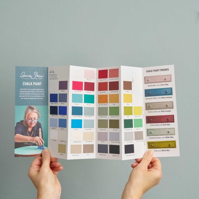 Paletar Annie Sloan Chalk Paint vopsea creta nuanțele culori