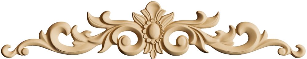 Ornament din lemn termoflexibil -  DC2501 25*4*1,3 cm