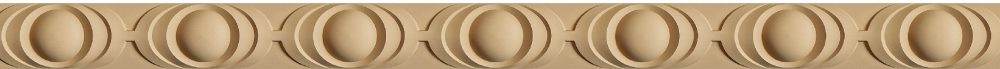 banda decor termoflexibil pentru mobilier cu elemente circulare