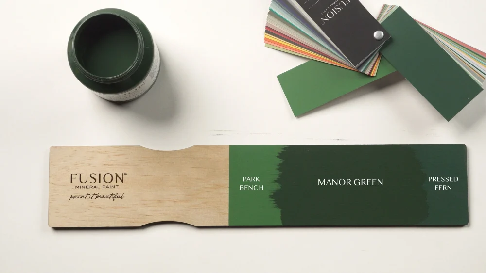 Fusion mineral paint nuanta manor green