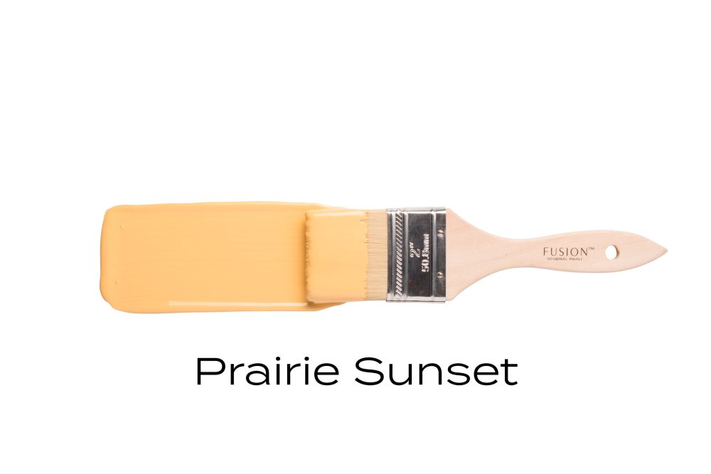 fusion mineral paint prairie sunset tester