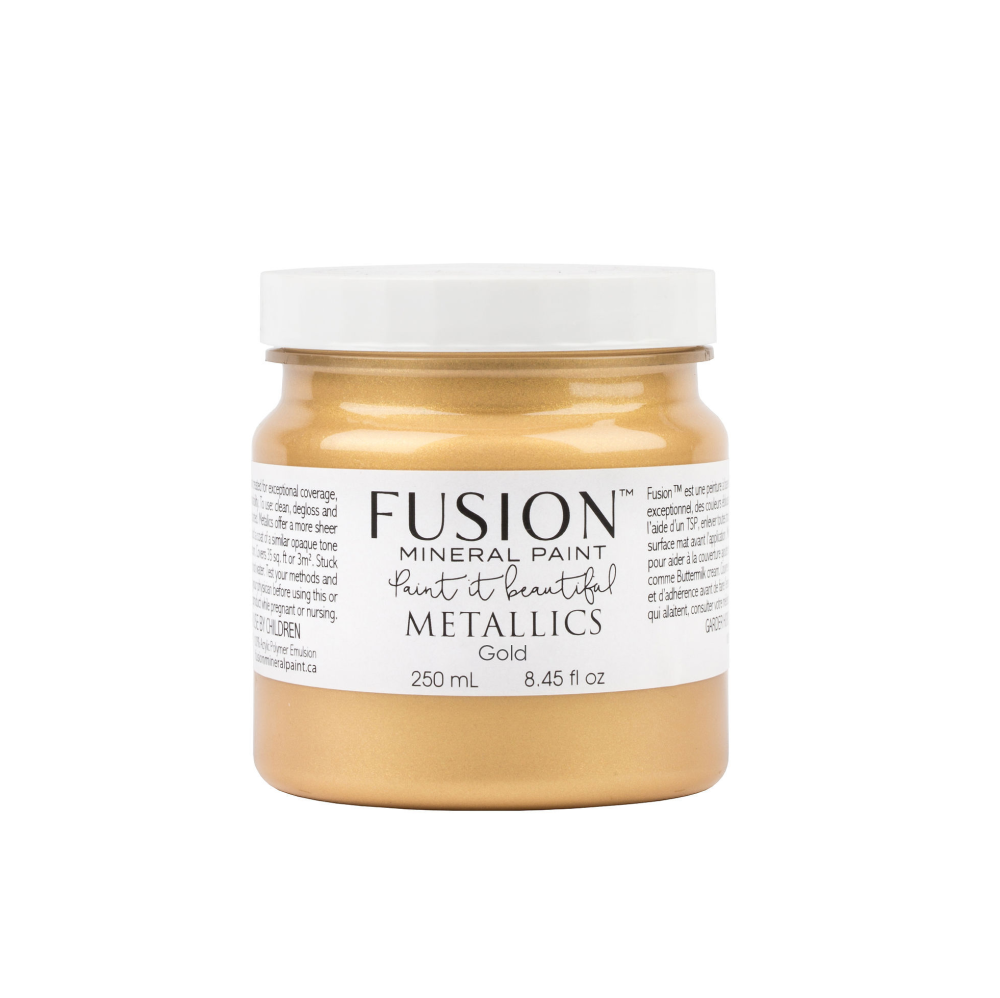 vopseaua metalică Fusion nuanță auriu