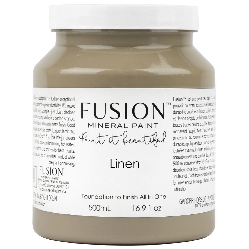 Fusion Mineral Paint - Linen vopsea mobila nuanță inului