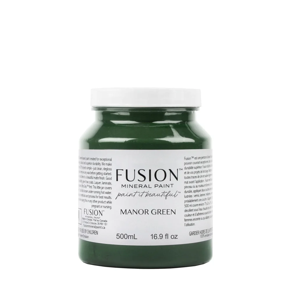 Fusion mineral paint nuanta manor green