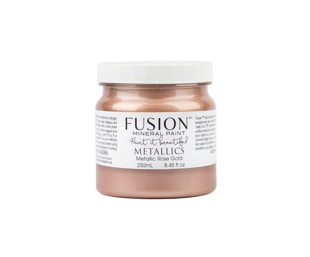 Vopsea Fusion Metallic  – Rose Gold - imagine 2