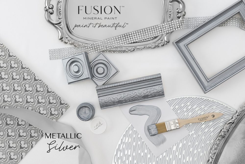 Vopsea Fusion Metallic – Silver