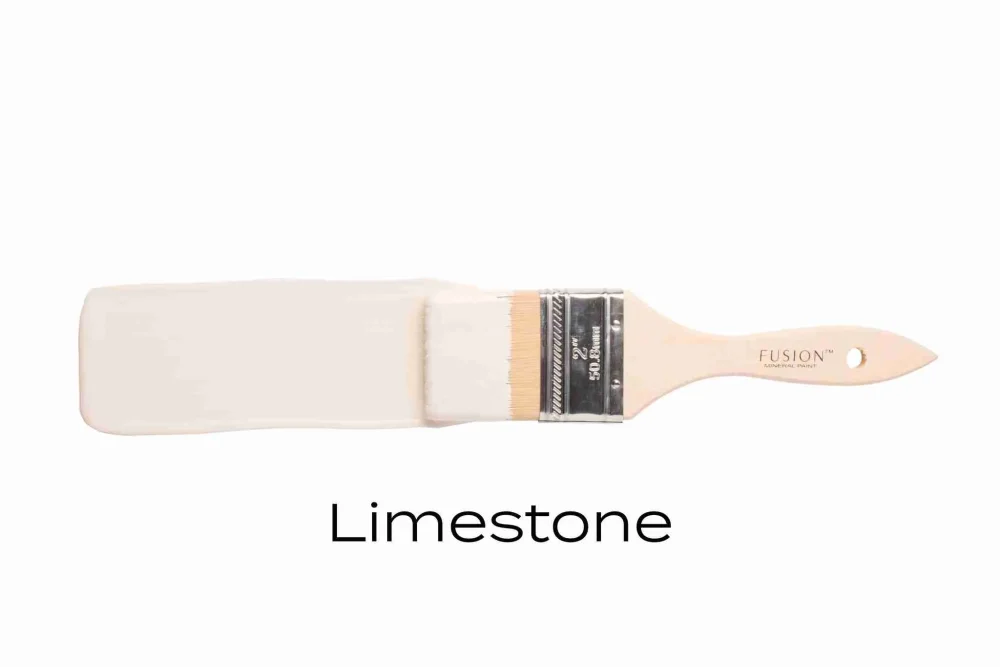 fusion mineral paint limestone tester