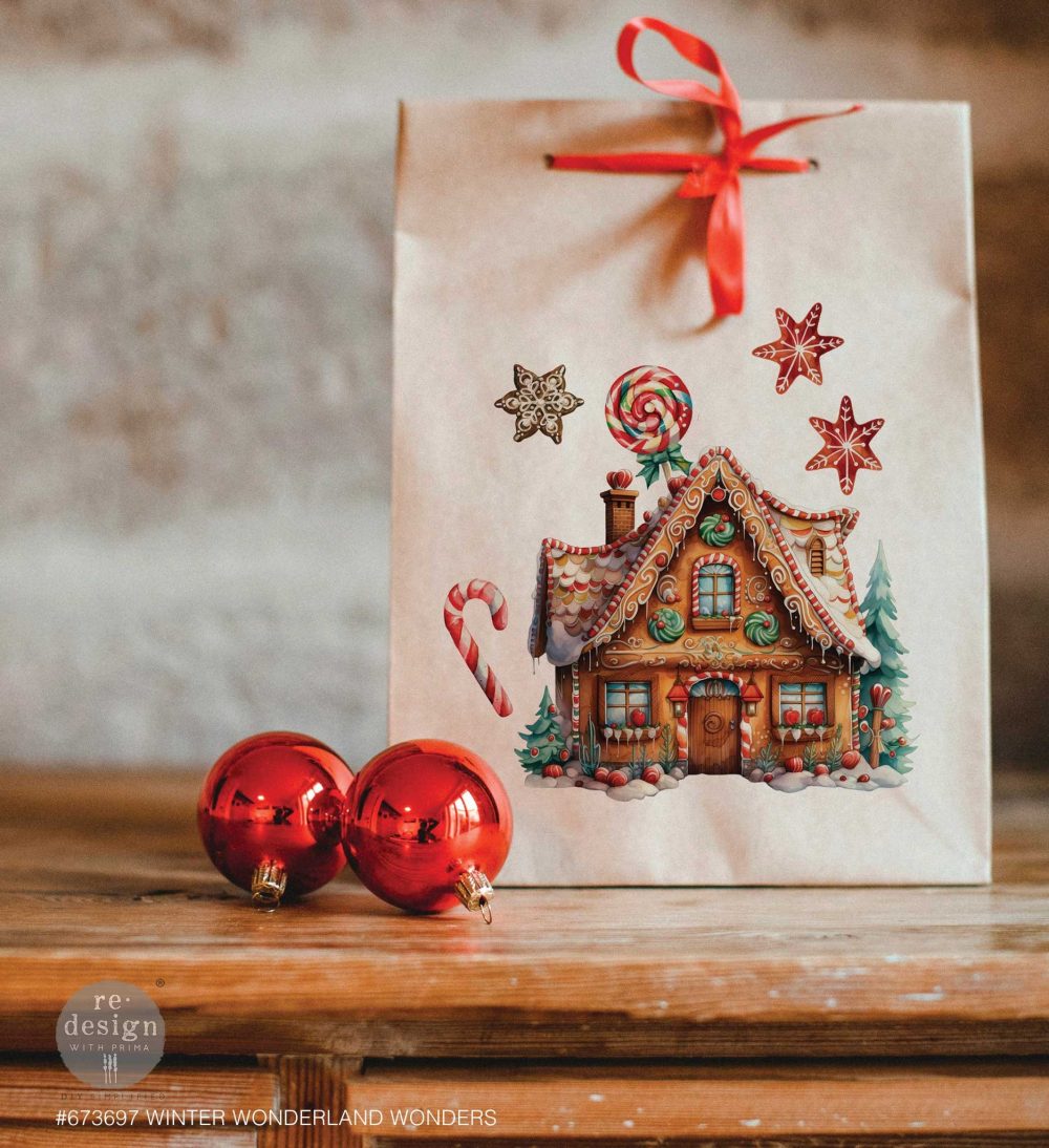 Winter Wonderland Wonders transfer decorativ redesign