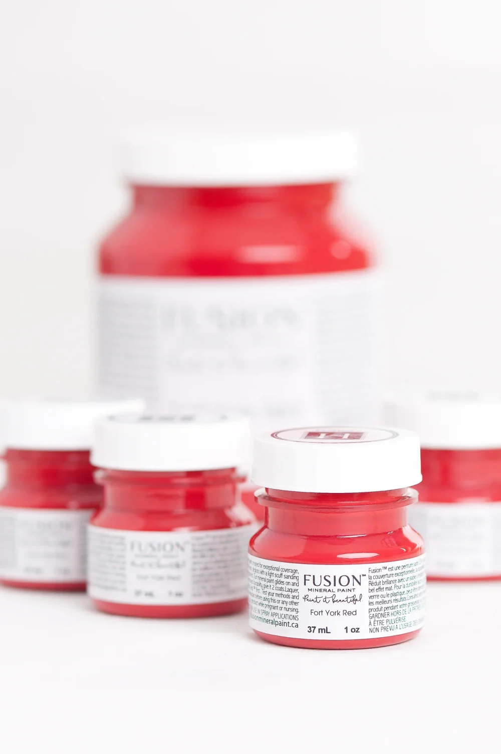 Fusion Mineral Paint - Fort York Red