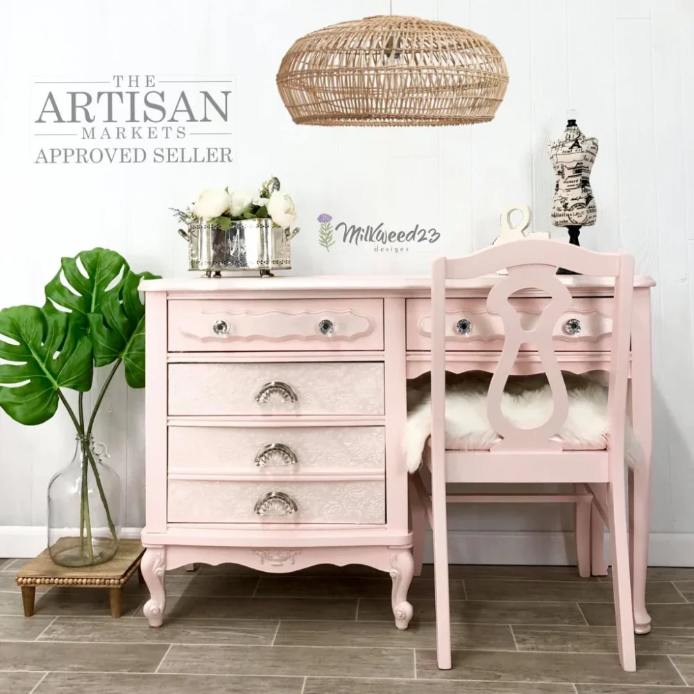 vopsea fusion mineral paint Peony