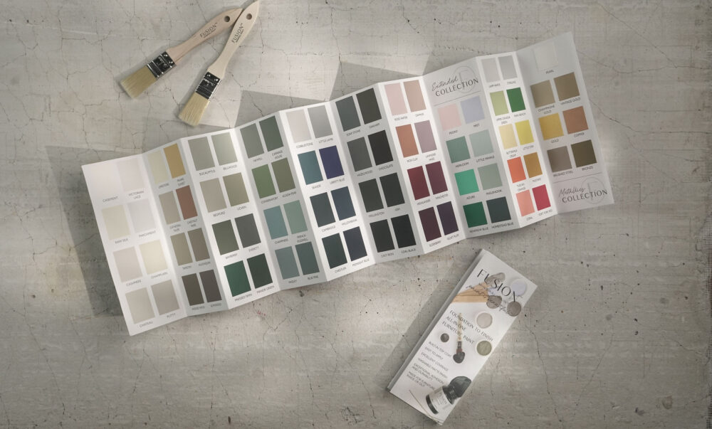 fusion mineral paint Paletar de culori reale
