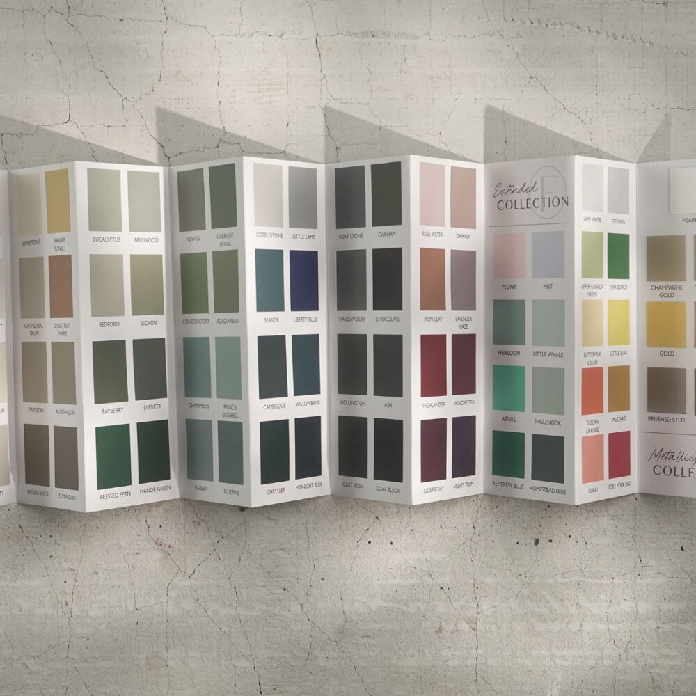 fusion mineral paint Paletar de culori reale