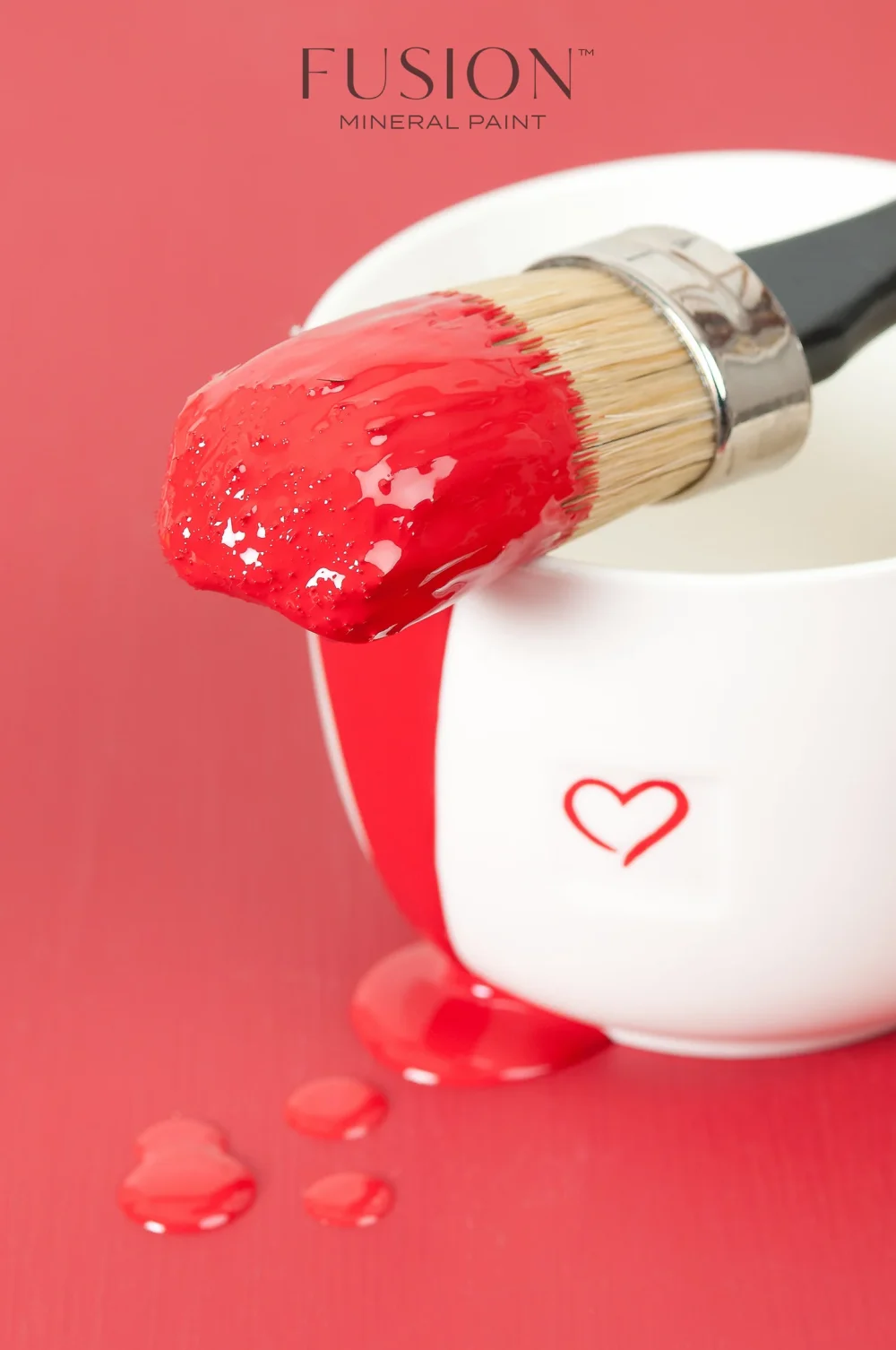 Fusion Mineral Paint - Fort York Red