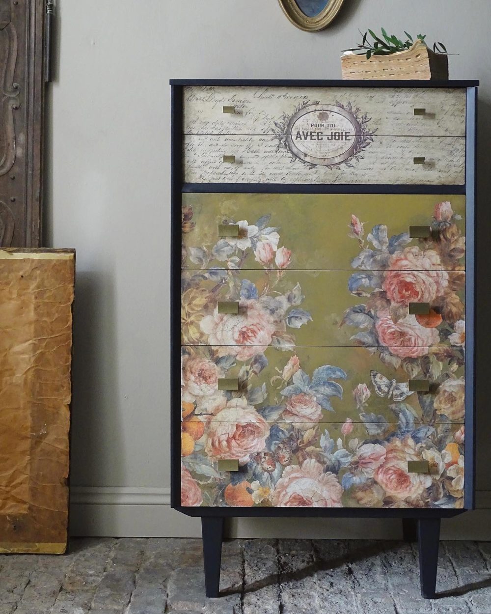 Joie Des Roses - transfer decorativ – set de 8 pagini A3