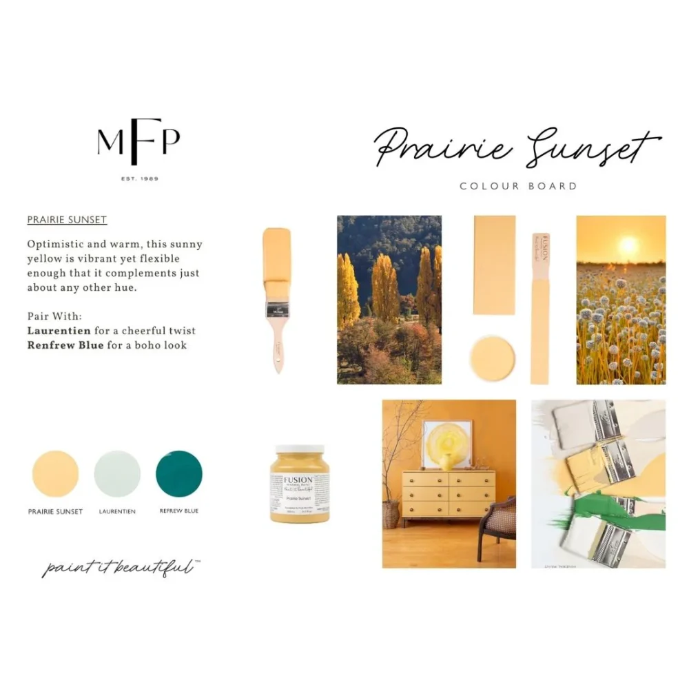 Fusion Mineral Paint - Prairie Sunset - vopsea
