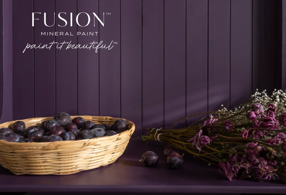 fusion mineral paint velvet plum vopsea
