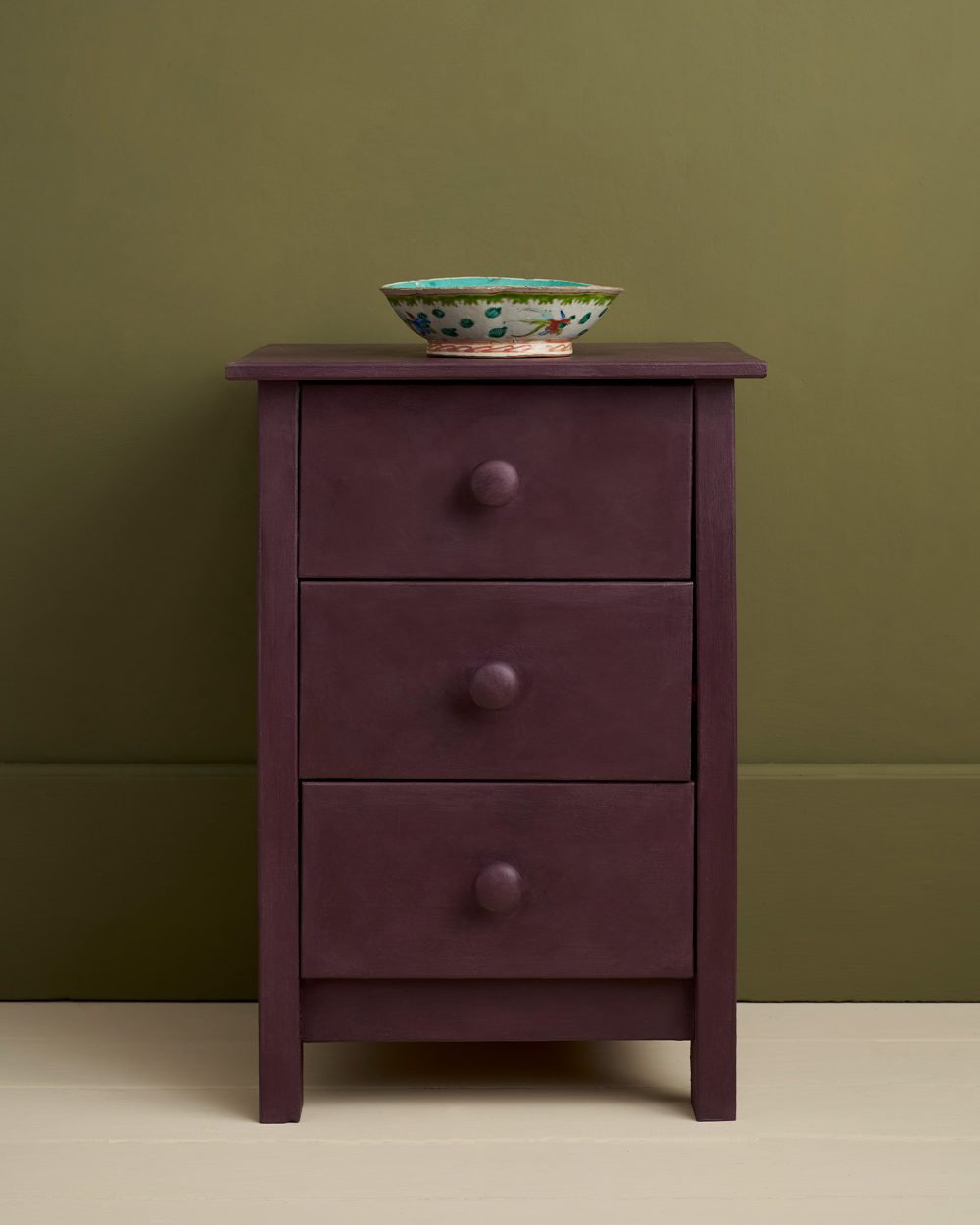 Annie Sloan chalk paint tyrian plum vopsea pentru mobila