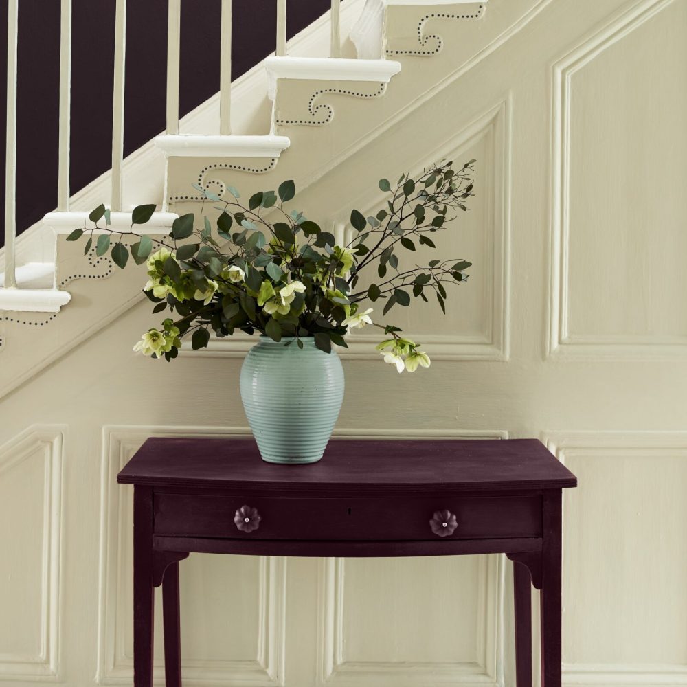 Annie Sloan chalk paint tyrian plum vopsea pentru mobila