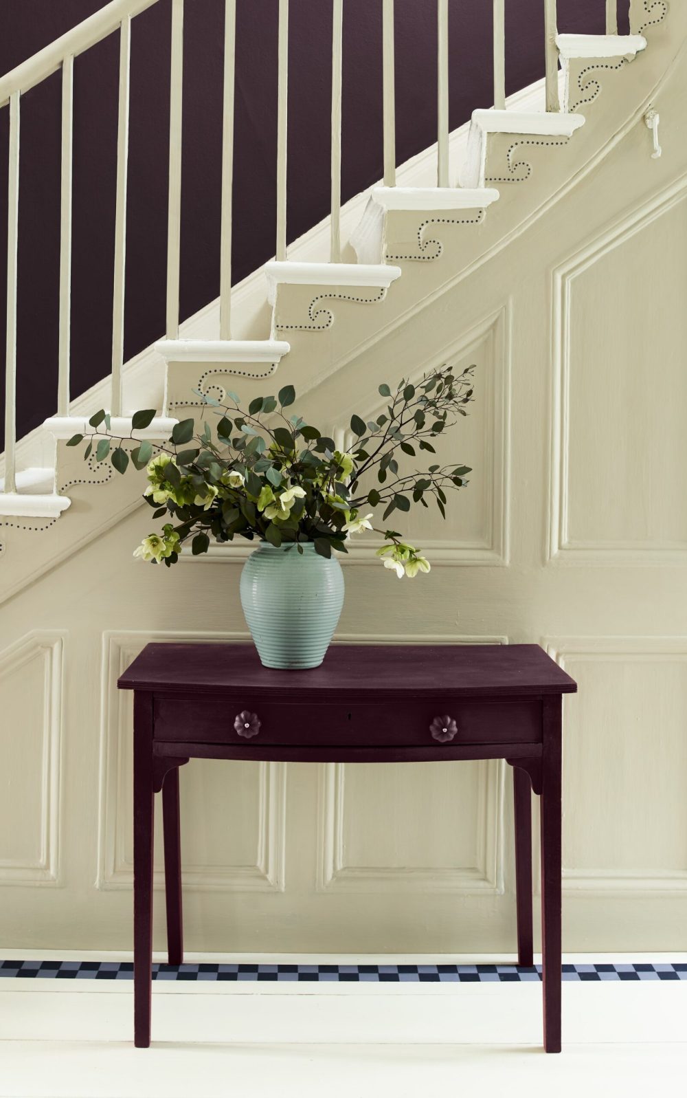Annie Sloan chalk paint tyrian plum vopsea pentru mobila