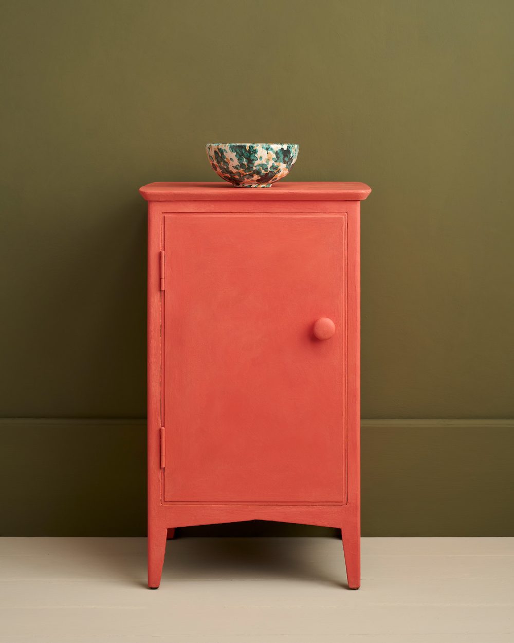 Annie Sloan chalk paint sandalwood red vopsea pentru mobila