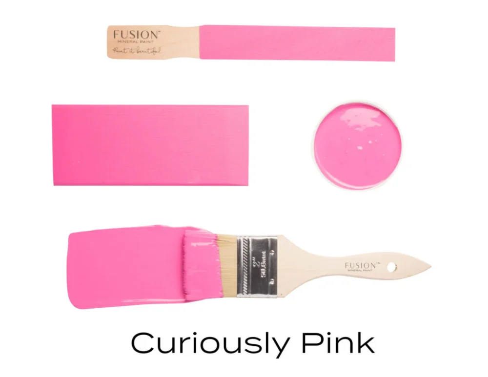 CUREiously Pink fusion mineral paint vopsea mobila