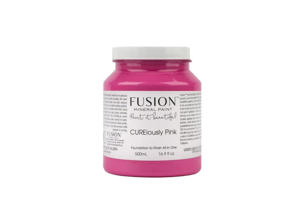 CUREiously Pink fusion mineral paint vopsea mobila