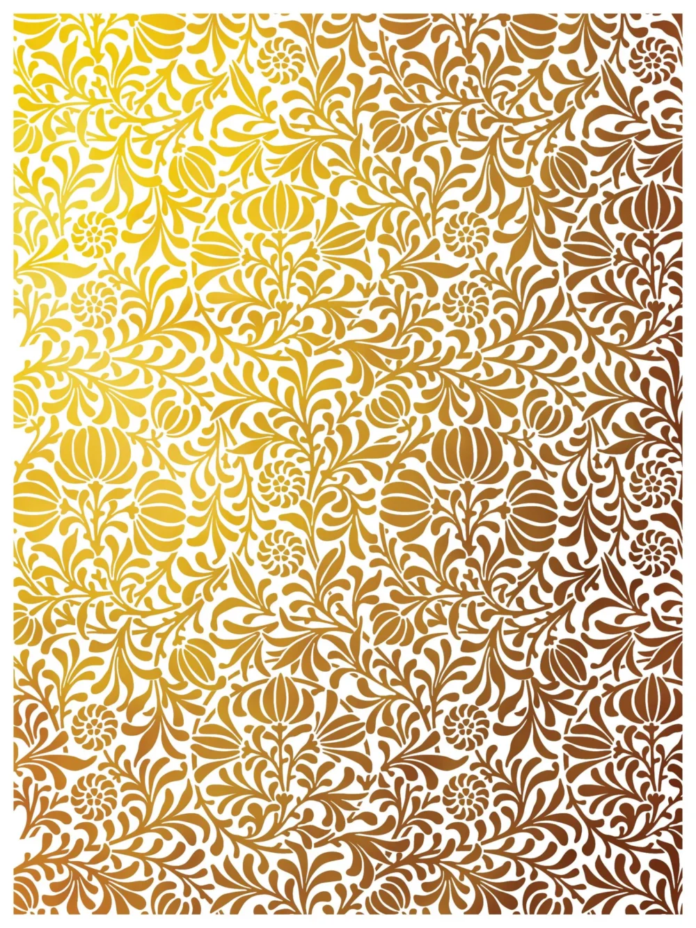 EMPORIUM – set transfer decorativ cu folie aurie – 8 pagini A3 - Nou