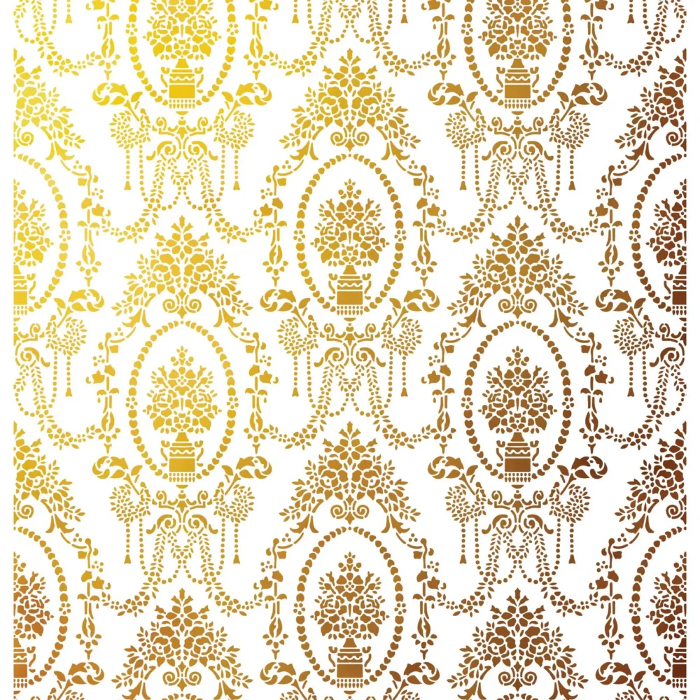 EMPORIUM – set transfer decorativ cu folie aurie – 8 pagini A3 - Nou