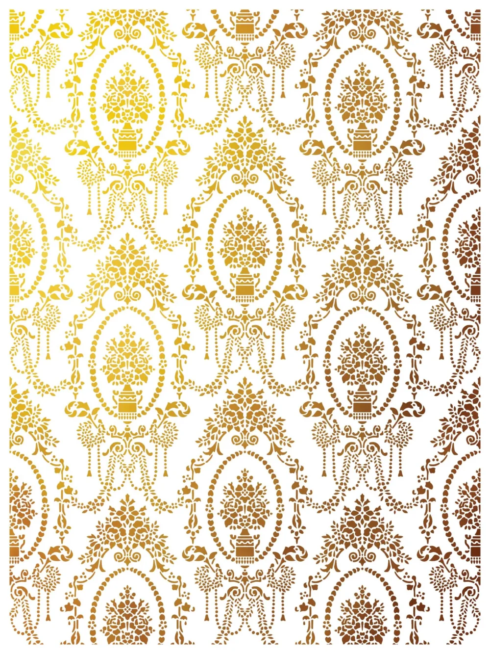 EMPORIUM – set transfer decorativ cu folie aurie – 8 pagini A3 - Nou